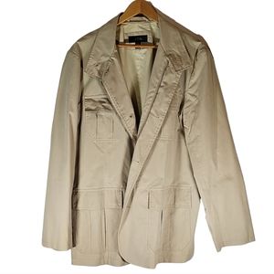 Tasso Elba Men's Large 4 Pocket Lightweight Jacket